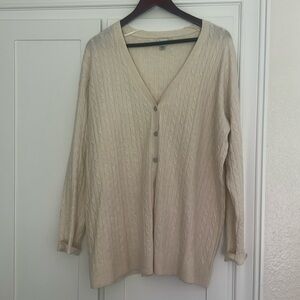 Cashmere like cardigan
